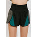 Color - block activewear shorts - LECCE