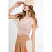 Color - block activewear shorts - LECCE