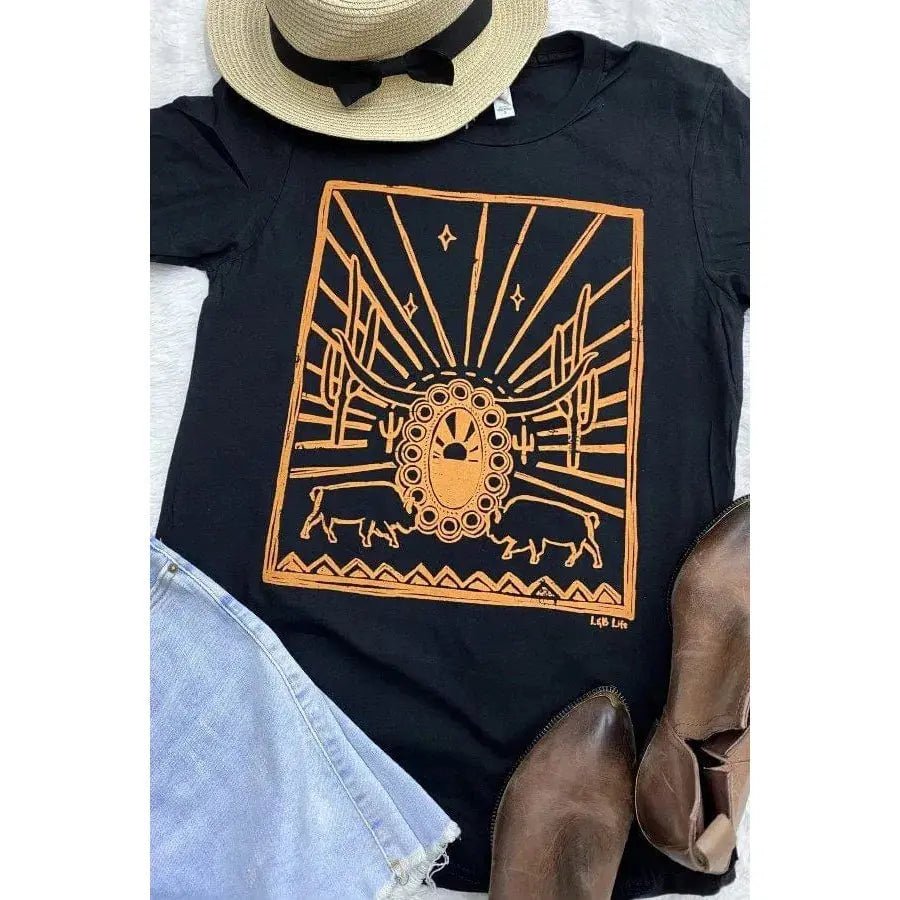Concho steer t-shirt - LECCE