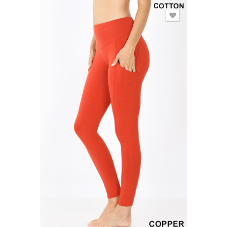 Cotton Lounge Pants with Side Pockets