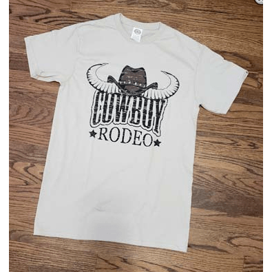 Camiseta rodeo vaquero