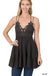Crochet lace ruffle cami - LECCE