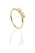 Crystal lined nose hoop o - ring - LECCE