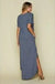 SOLID COLOR MAXI DRESS