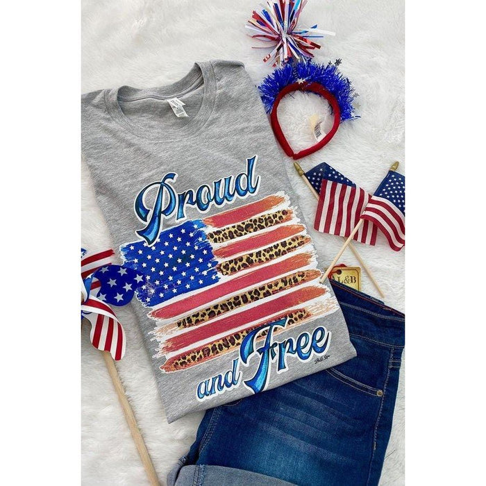 Proud and free t-shirt