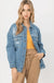 Denim oversized jacket - LECCE