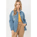 Denim oversized jacket - LECCE