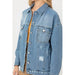 Denim oversized jacket - LECCE