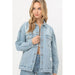 Denim oversized jacket - LECCE