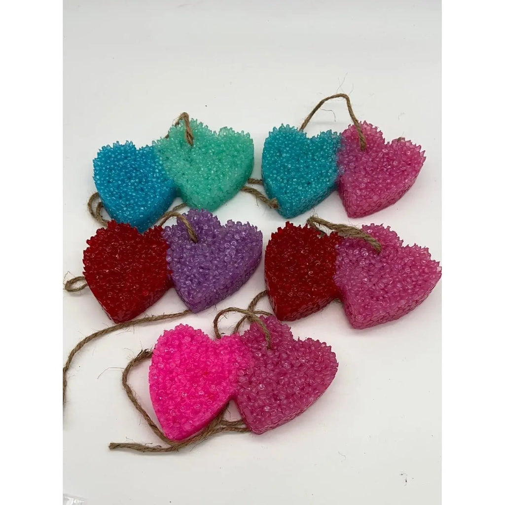 Vela Coche Doble Corazón