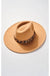 Panama rancher hat with animal print strap LECCE