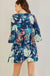 Floral print dress NAVY 