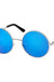 Fashion Metal Round Sunglasses - LECCE
