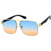 Fashion Metal Sunglasses - LECCE