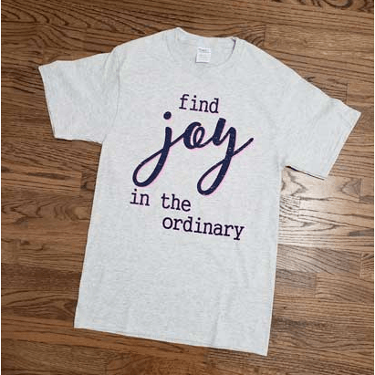 Encontrar alegría en lo ordinario