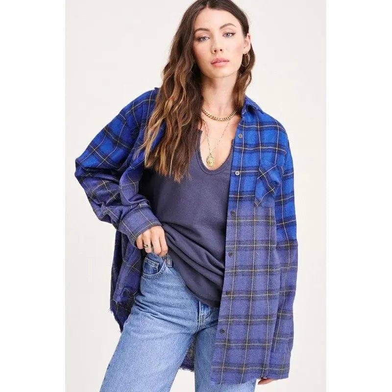 Flannels & Plaid Kayla shirt - LECCE