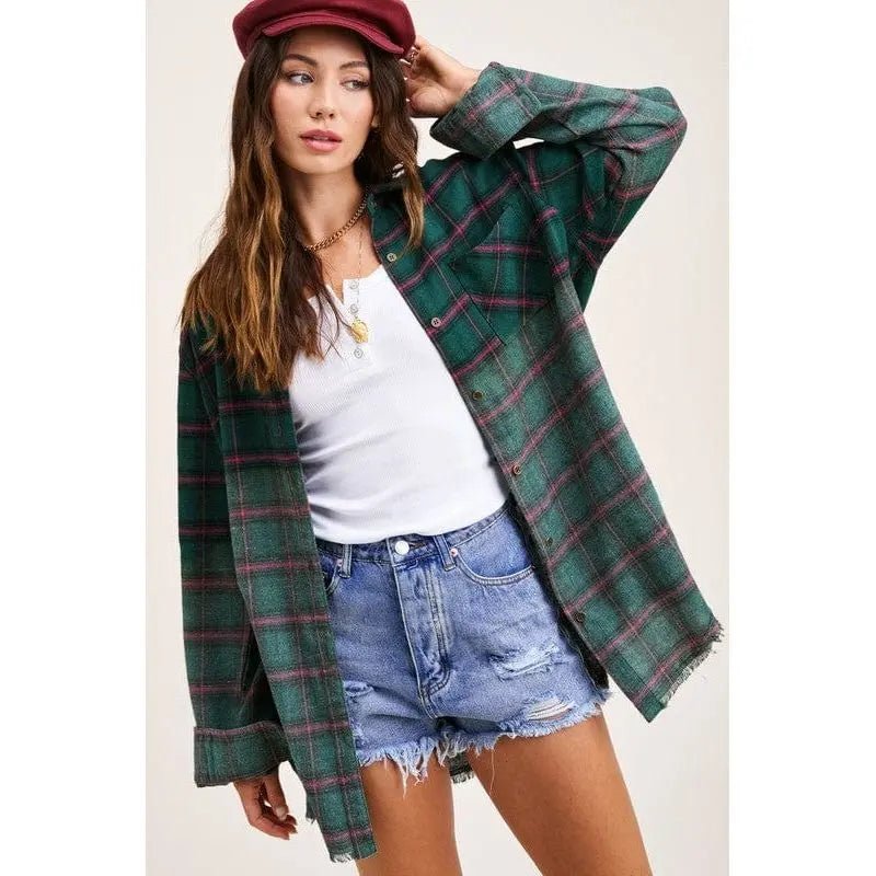 Flannels & Plaid Kayla shirt - LECCE