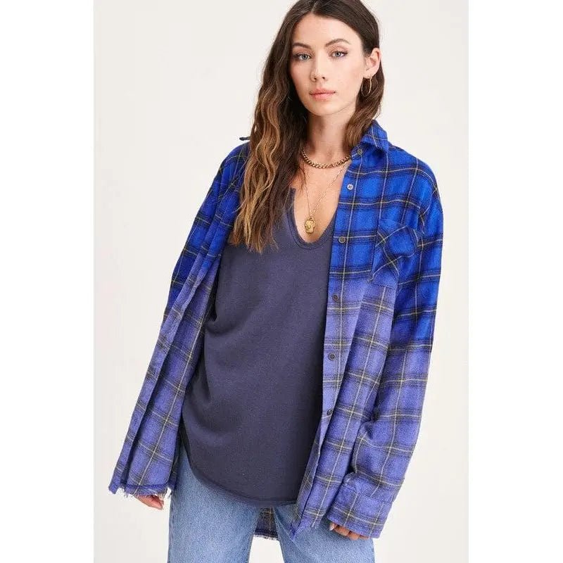 Flannels & Plaid Kayla shirt - LECCE
