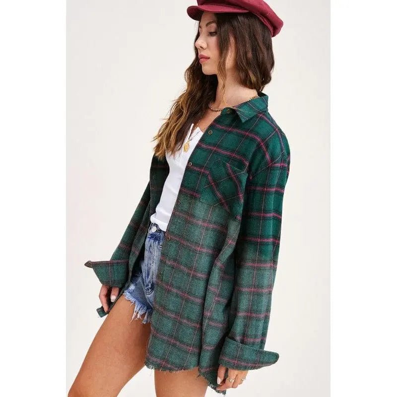 Flannels & Plaid Kayla shirt - LECCE
