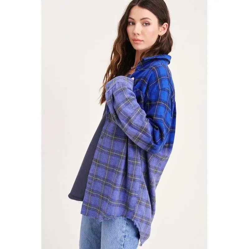 Flannels & Plaid Kayla shirt - LECCE