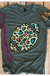Multi Leopard Football T-Shirt davenport