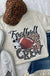 Football crew t-shirt