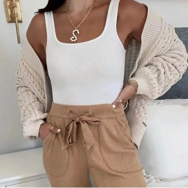 Fresh water pearl initial letter necklace - LECCE