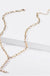 Fresh water pearl initial letter necklace - LECCE