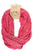 Four-Tone CC Infinity Scarf SF816 CC Brand