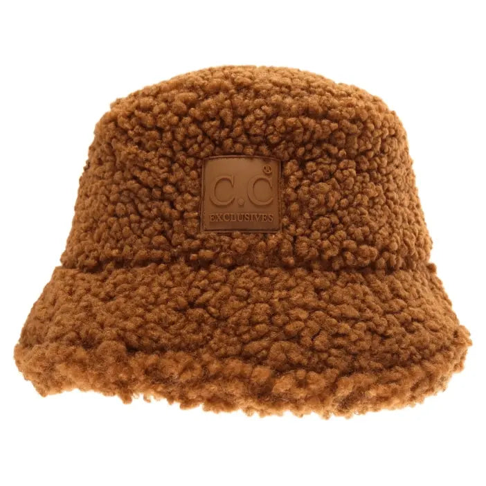 Sherpa Bucket Hat with Rubber Patch KP008 CC Brand