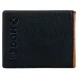 Hands up basket weave" front pocket bifold hooey wallet - LECCE