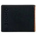 Hands up basket weave" front pocket bifold hooey wallet - LECCE