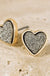 Heart Stud Earrings LECCE
