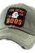 Here For The Boos washed vintage ballcap - LECCE