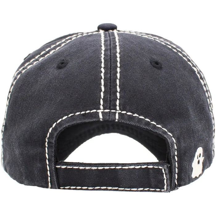 Here For The Boos washed vintage ballcap - LECCE