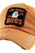Here For The Boos washed vintage ballcap - LECCE