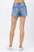 Hi waist distressed shorts - LECCE