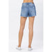 Hi waist distressed shorts - LECCE
