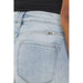 High rise denim shorts jeans - LECCE