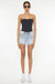 High rise denim shorts jeans - LECCE