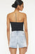 High rise denim shorts jeans - LECCE