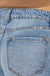 High rise rainbow threads shorts jeans - LECCE