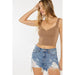 High rise rainbow threads shorts jeans - LECCE