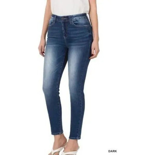 High - Rise Skinny Dark - LECCE