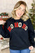 Ho ho ho chenille sweatshirt - LECCE