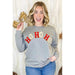 Ho ho ho chenille sweatshirt - LECCE
