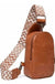 Hot vegan leather fanny packs with guitar strap - LECCE