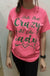 Hide that crazy and act like a lady t-shirt LECCE