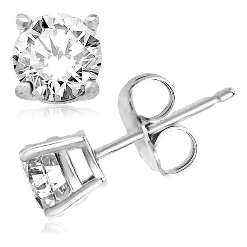 Sterling Silver round studs