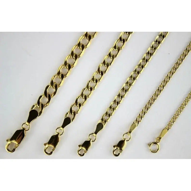 10K Yellow Gold Hollow Miami Cuban LECCE